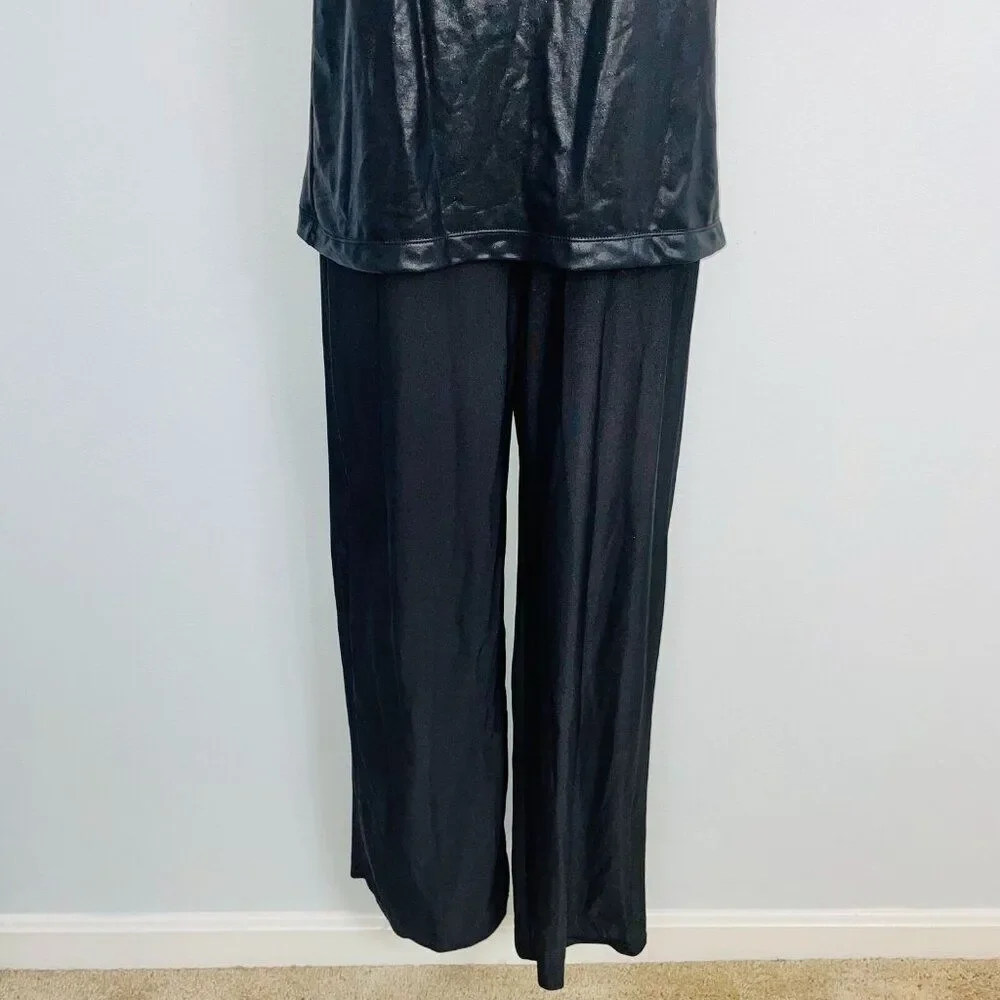 Revolution Dancewear 0417 Womens M Dance Black One Piece Competition Theatre